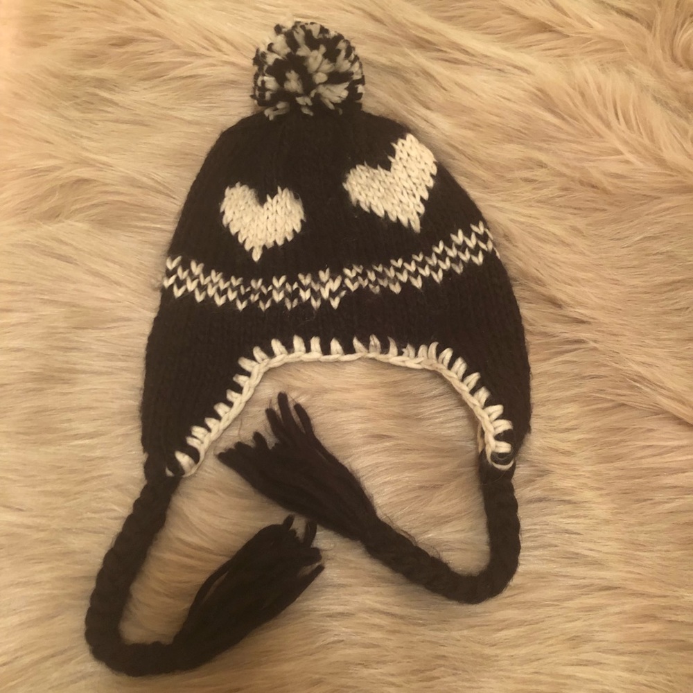 Cute knit winter hat